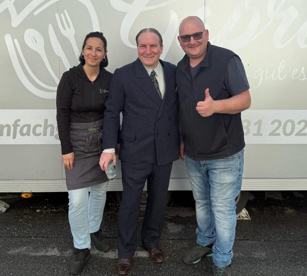 Catering am Filmset mit Robert Palfrader